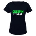 Creepin' It Real - Halloween - Ladies - T-Shirt
