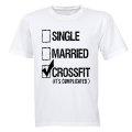 Crossfit - It's Complicated - Adults - T-Shirt