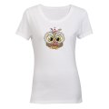 Cupcake Owl - Ladies - T-Shirt