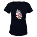 Cupcake Unicorn - Ladies - T-Shirt