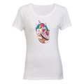 Cupcake Unicorn - Ladies - T-Shirt