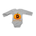 D - Halloween Pumpkin - Baby Grow