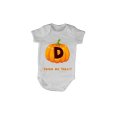 D - Halloween Pumpkin - Baby Grow
