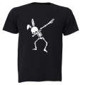 Dabbing Easter Skeleton - Adults - T-Shirt