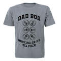 Dad Bod - Six Pack - Adults - T-Shirt
