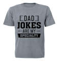 Dad Jokes - Speciality - Adults - T-Shirt