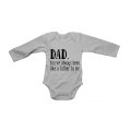 Dad - You've Always Been Like a Father to Me - Baby Grow