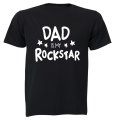 Dad is My Rockstar - Stars - Kids T-Shirt