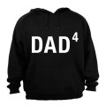 DAD to the Power of 4 - Hoodie