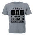 Dad and Engineer - Adults - T-Shirt