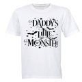 Daddy's Little Monster - Halloween - Kids T-Shirt