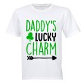 Daddy's Lucky Charm - St. Patrick's Day - Kids T-Shirt