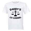 Daddy's Co-Counsel - Kids T-Shirt