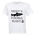 Daddy's Little Fishing Buddy! - Kids T-Shirt
