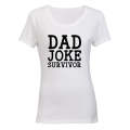 Dad Joke Survivor - Ladies - T-Shirt