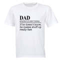 Dad Knows Everything - Adults - T-Shirt