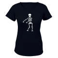 Dancing Skeleton - Halloween - Ladies - T-Shirt