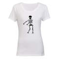 Dancing Skeleton - Halloween - Ladies - T-Shirt