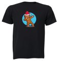 Dancing Christmas Gingerbread Man - Kids T-Shirt