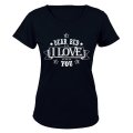 Dear Bed - I Love You - Ladies - T-Shirt