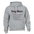 Dog Mom Definition - Hoodie