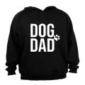 Dog Dad - Side Paw - Hoodie