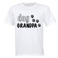 Dog Grandpa - Adults - T-Shirt