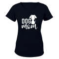 Dog Mom - Silhouette - Ladies - T-Shirt