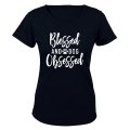 Blessed & Dog Obsessed - Ladies - T-Shirt