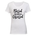 Blessed & Dog Obsessed - Ladies - T-Shirt