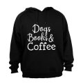 Dogs, Books & Coffee - Hoodie