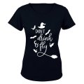 Don't Drink & Fly - Halloween - Ladies - T-Shirt