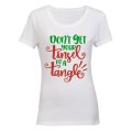 Tinsel in a Tangle - Christmas - Ladies - T-Shirt
