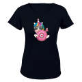Donut Unicorn - Ladies - T-Shirt