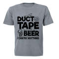 Duct Tape and Beer - Adults - T-Shirt