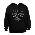 Easily Distracted by DOGS - Hoodie