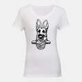 Easter German Shepherd - Ladies - T-Shirt
