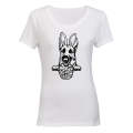 Easter German Shepherd - Ladies - T-Shirt