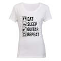 Eat. Sleep. GUITAR - Ladies - T-Shirt