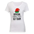 Official North Pole Team - Christmas - Ladies - T-Shirt