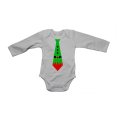 Elf Tie - Christmas - Baby Grow