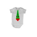 Elf Tie - Christmas - Baby Grow