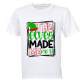 Elves Made Me Do It - Christmas - Adults - T-Shirt