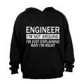 Engineer - I'm Not Arguing - Hoodie