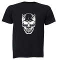 Evil Skull - Halloween - Adults - T-Shirt