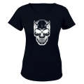 Evil Skull - Halloween - Ladies - T-Shirt