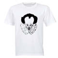 Evil Clown - Halloween - Adults - T-Shirt