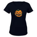Evil Pumpkin - Halloween - Ladies - T-Shirt