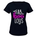 Fab-BOO-lous - Halloween Bats - Ladies - T-Shirt