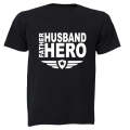 Father. Husband. Hero - Adults - T-Shirt